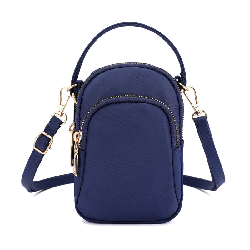 One-Shoulder Portable Nylon Oxford Coin Bag Crossbody Bag