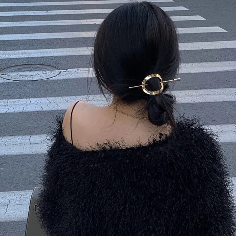Simple Metal Wind Joker Fashion Dish Hair Hairpin