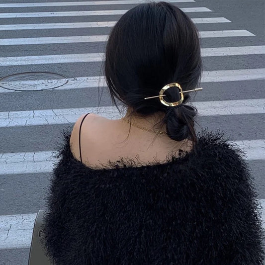 Simple Metal Wind Joker Fashion Dish Hair Hairpin