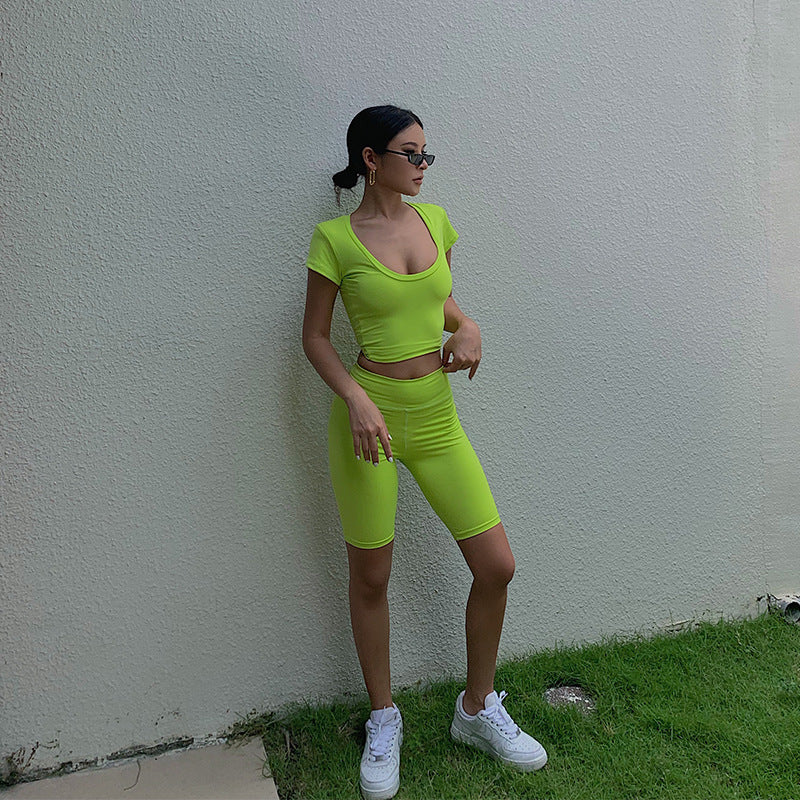 Yoga High Waist Running Cycling Pants