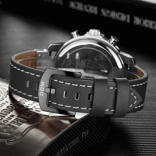Sports Sapphire Mirror European And American Large-Scale Men's Watch
