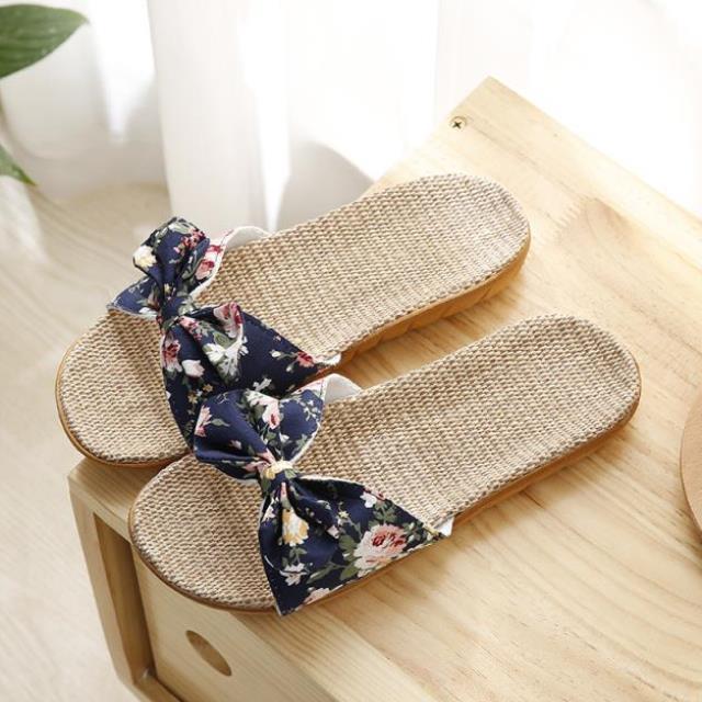 Home Slippers Indoor Summer Slippers Bottom Non-Slip European Style Lazy