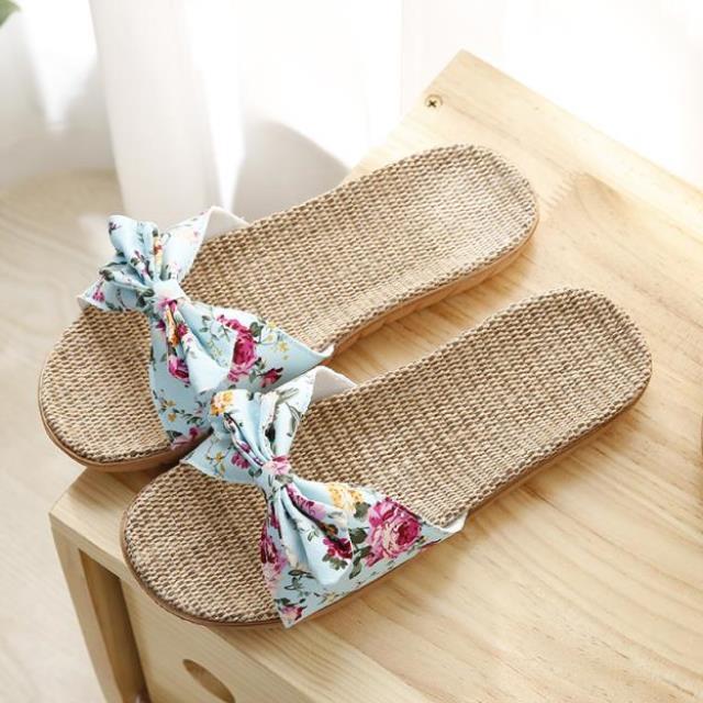 Home Slippers Indoor Summer Slippers Bottom Non-Slip European Style Lazy
