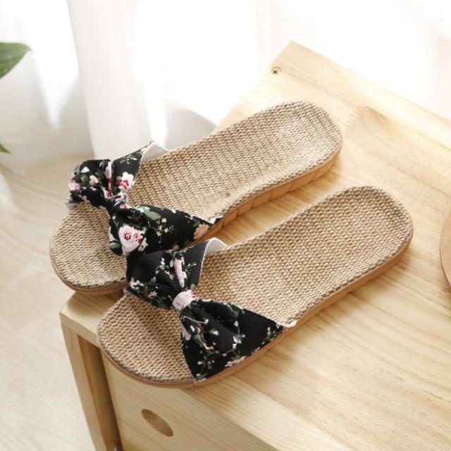 Home Slippers Indoor Summer Slippers Bottom Non-Slip European Style Lazy