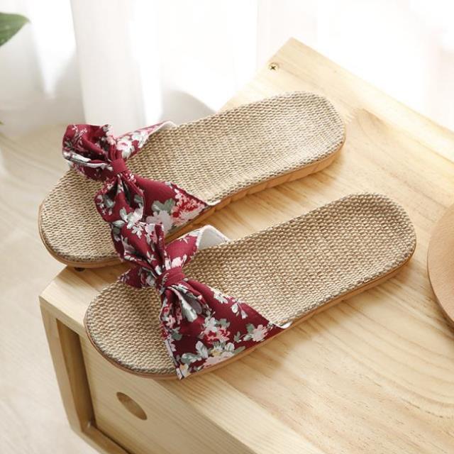 Home Slippers Indoor Summer Slippers Bottom Non-Slip European Style Lazy