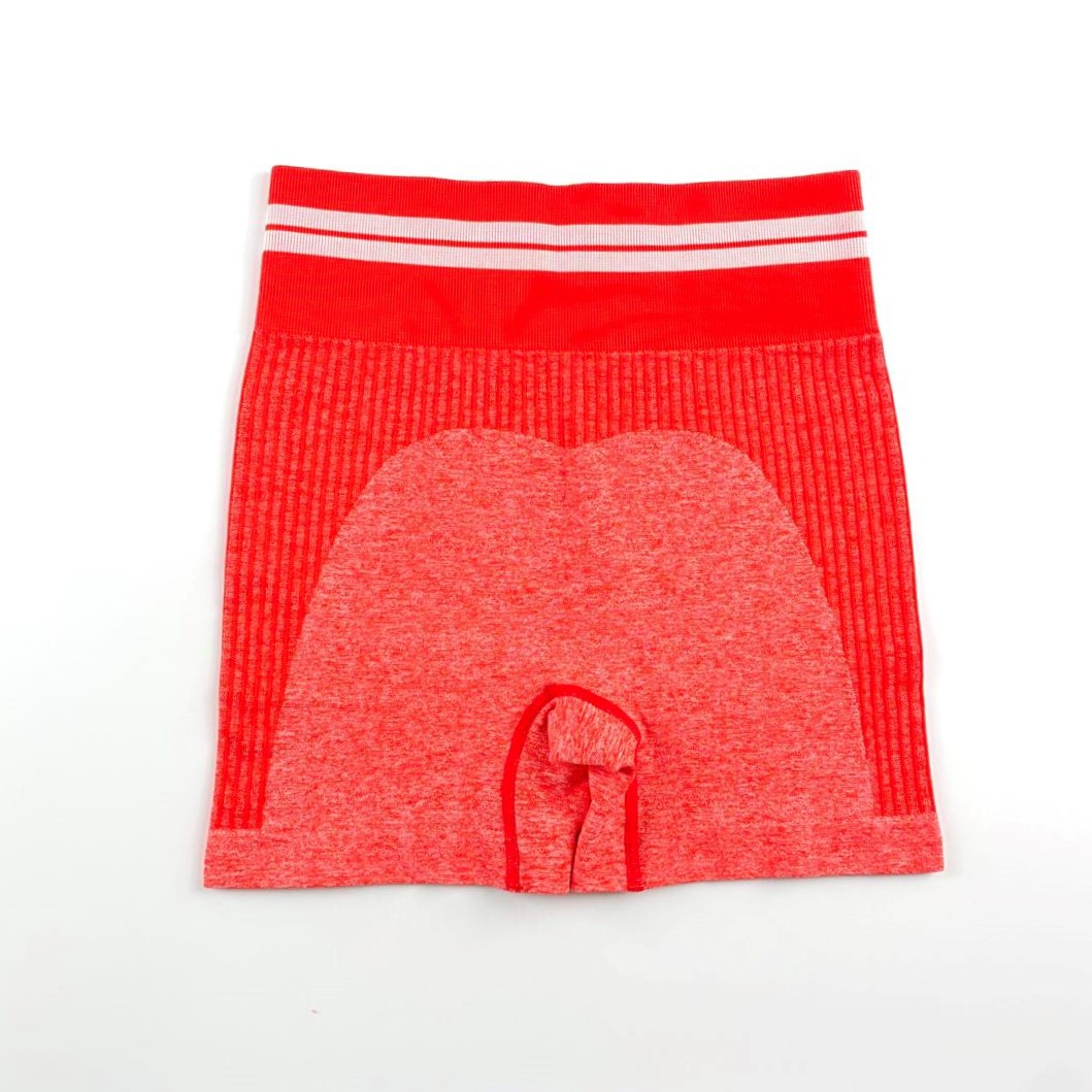 European And American New High-waisted Hip Sports Shorts