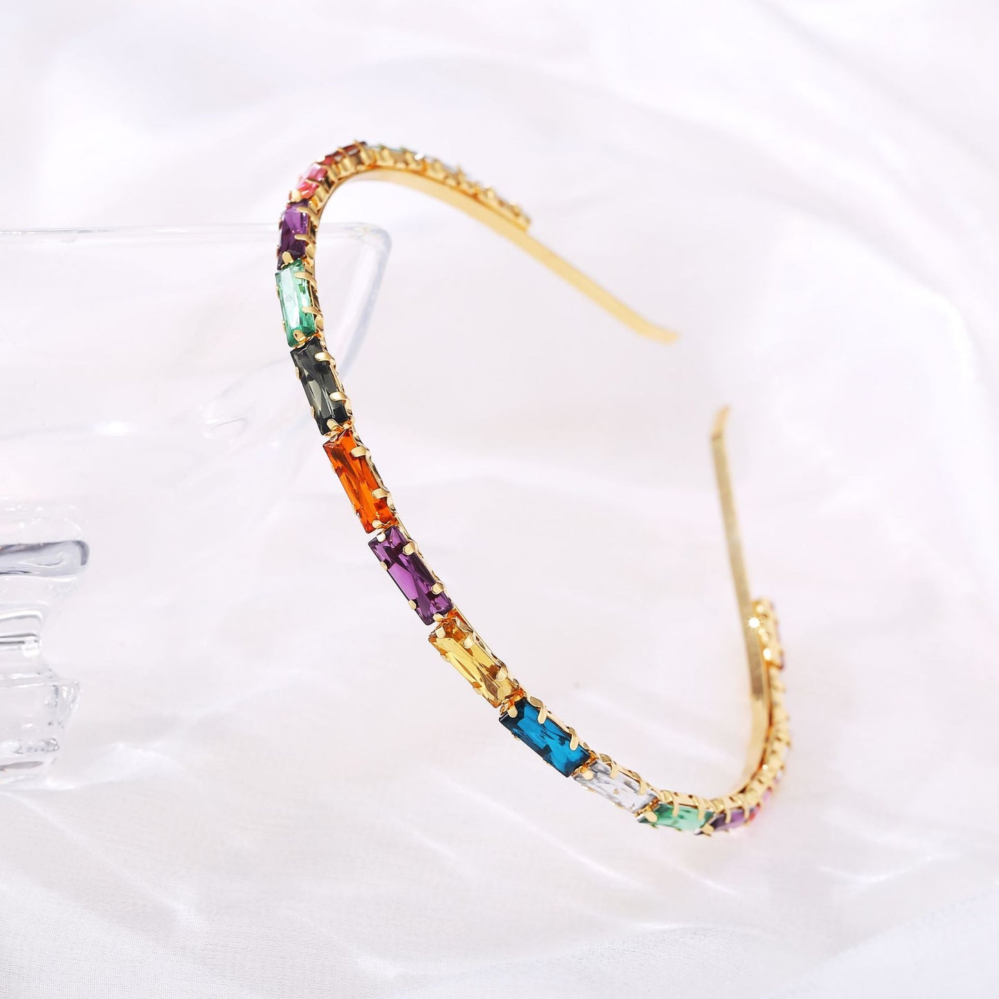 Hair Band Glass Drill All-Match Fine-Edge Temperament Hair Accessories