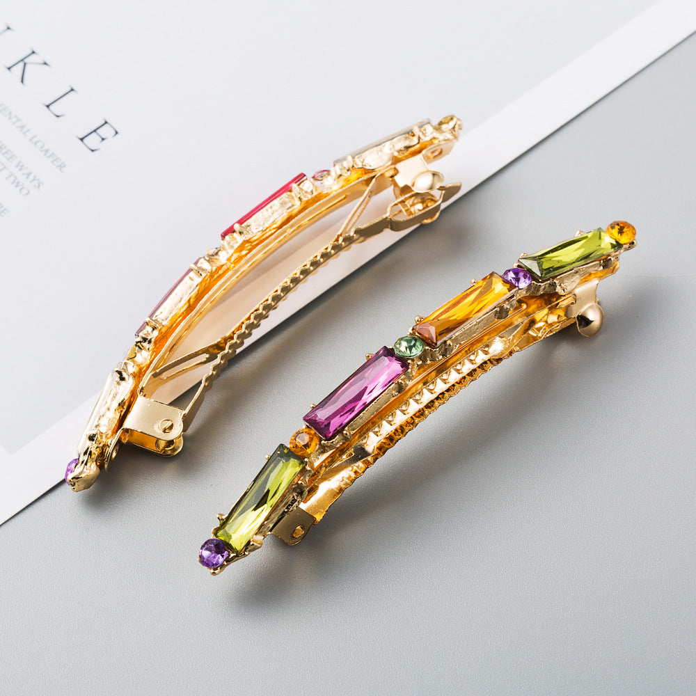 European And American Style Alloy Diamond Fashion Hairpin Set