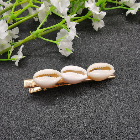 Hair Accessories Natural Shell Freshwater Pearl Hairpin