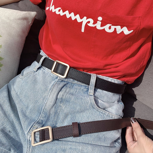 Korean Retro Fashion Decoration Casual Belt