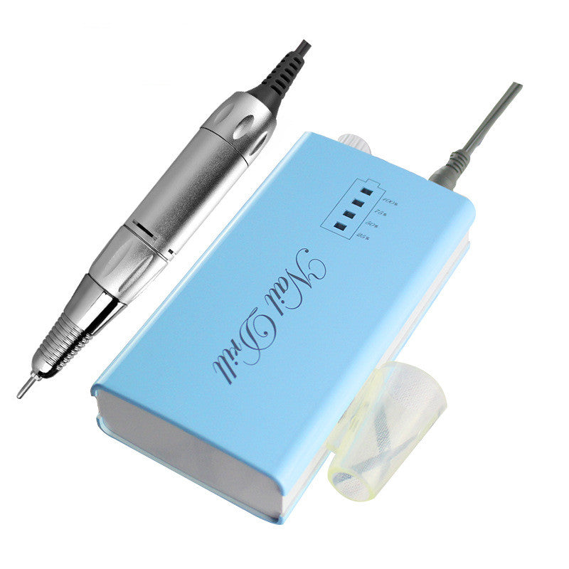Nail Polisher With Rechargeable Electric Grinder