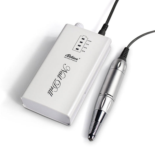 Nail Polisher With Rechargeable Electric Grinder