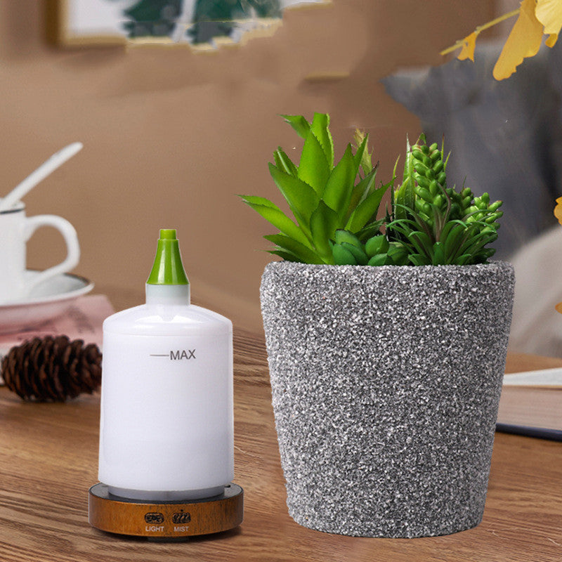 Simulation Of Green Plant Ultrasonic Aromatherapy Humidifier
