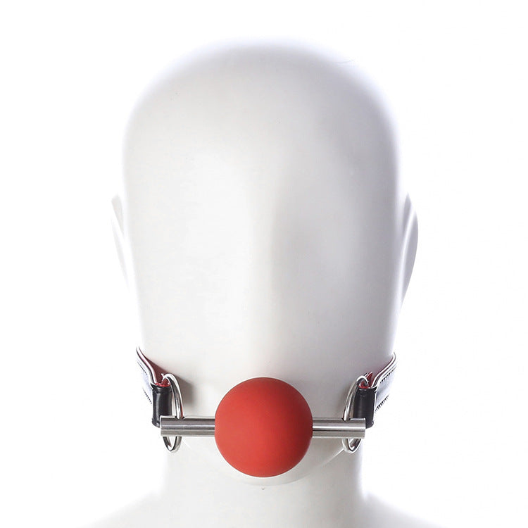 Fine New Silicone Solid Ball With Steel Pipe Plug