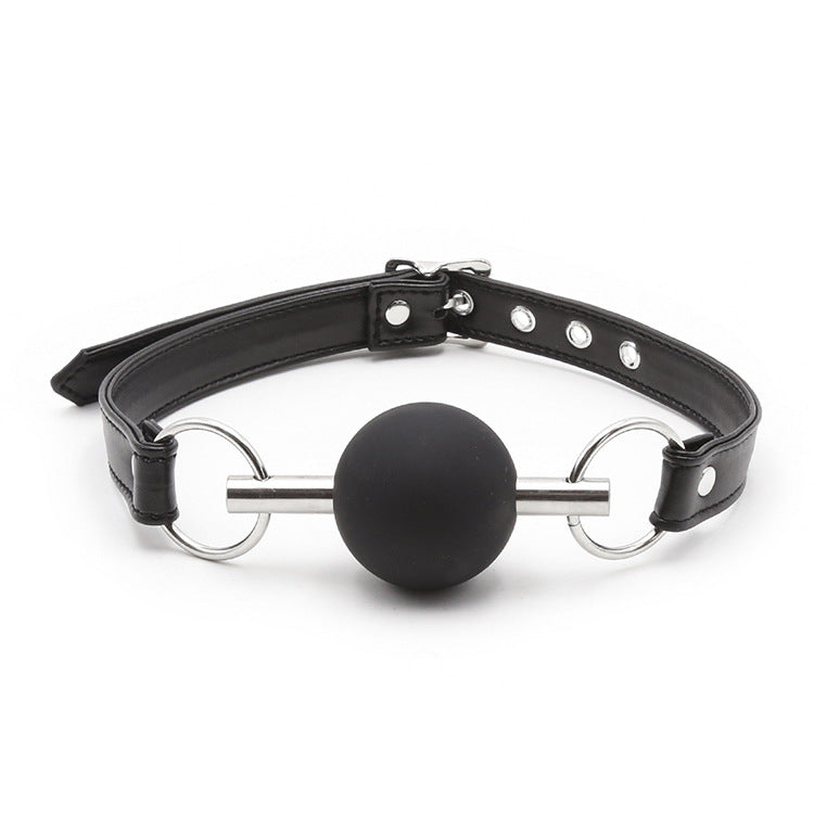 Fine New Silicone Solid Ball With Steel Pipe Plug