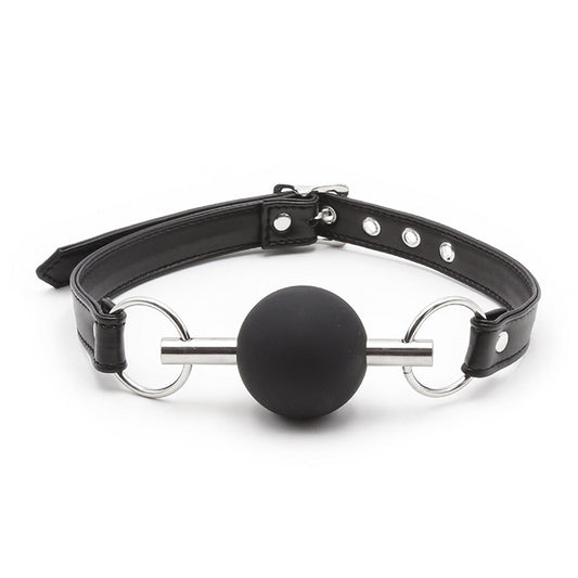 Fine New Silicone Solid Ball With Steel Pipe Plug