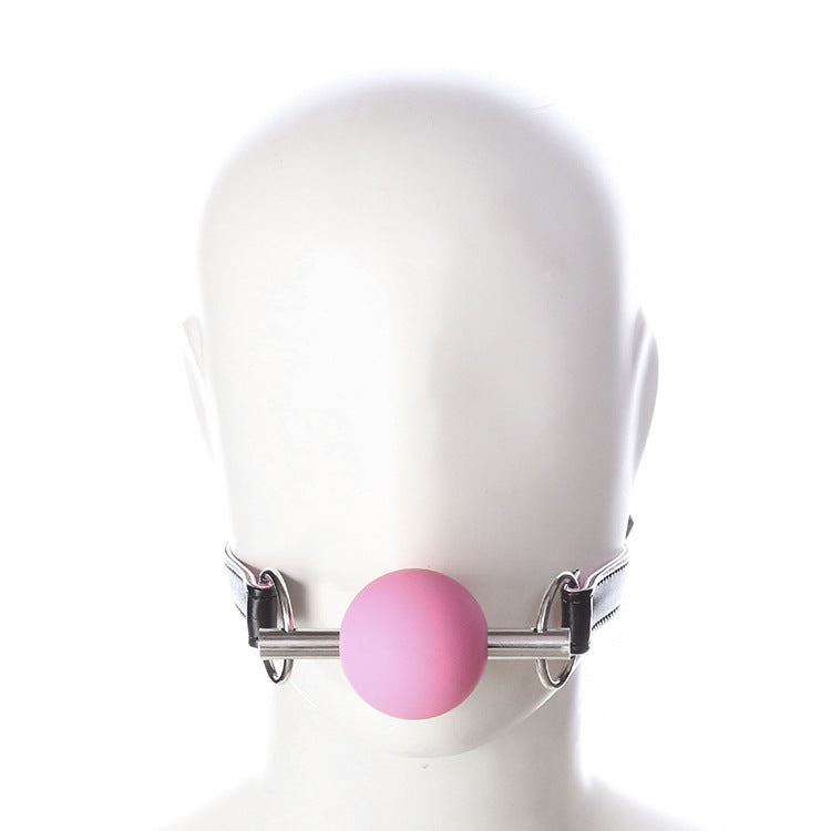 Fine New Silicone Solid Ball With Steel Pipe Plug