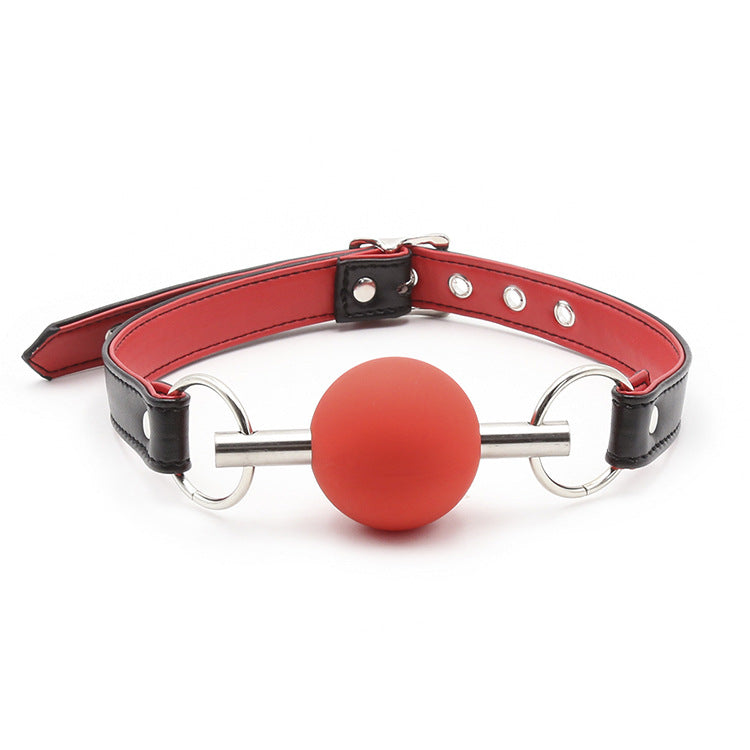 Fine New Silicone Solid Ball With Steel Pipe Plug