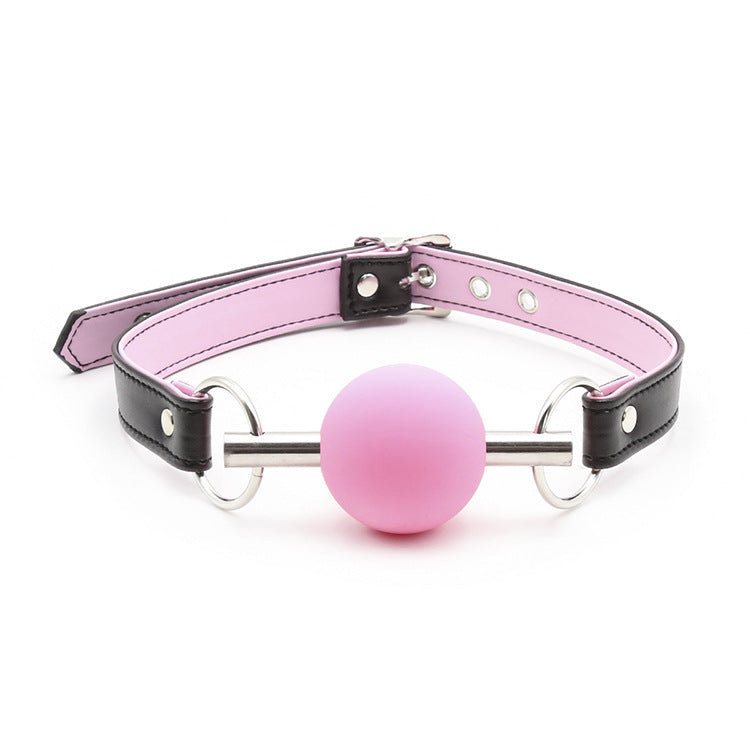 Fine New Silicone Solid Ball With Steel Pipe Plug