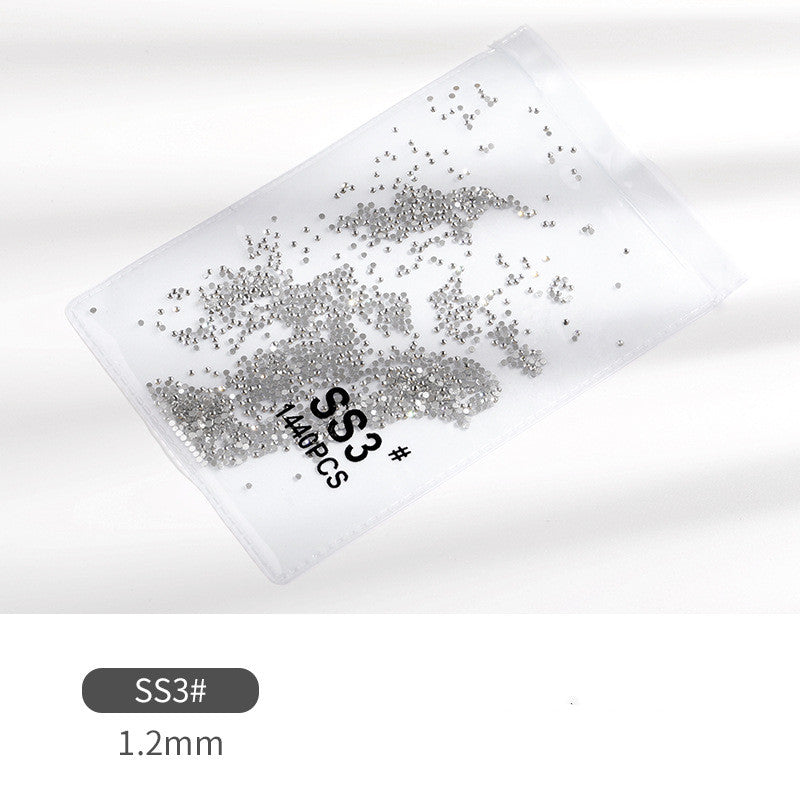 Transparente rhinsten 1440 stk. DIY mobiltelefoncover-klistermærker