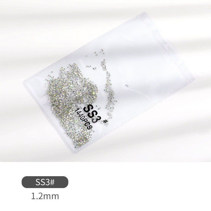Transparente rhinsten 1440 stk. DIY mobiltelefoncover-klistermærker