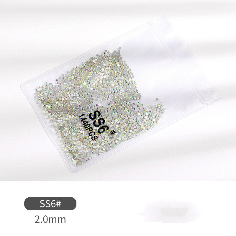 Transparente rhinsten 1440 stk. DIY mobiltelefoncover-klistermærker