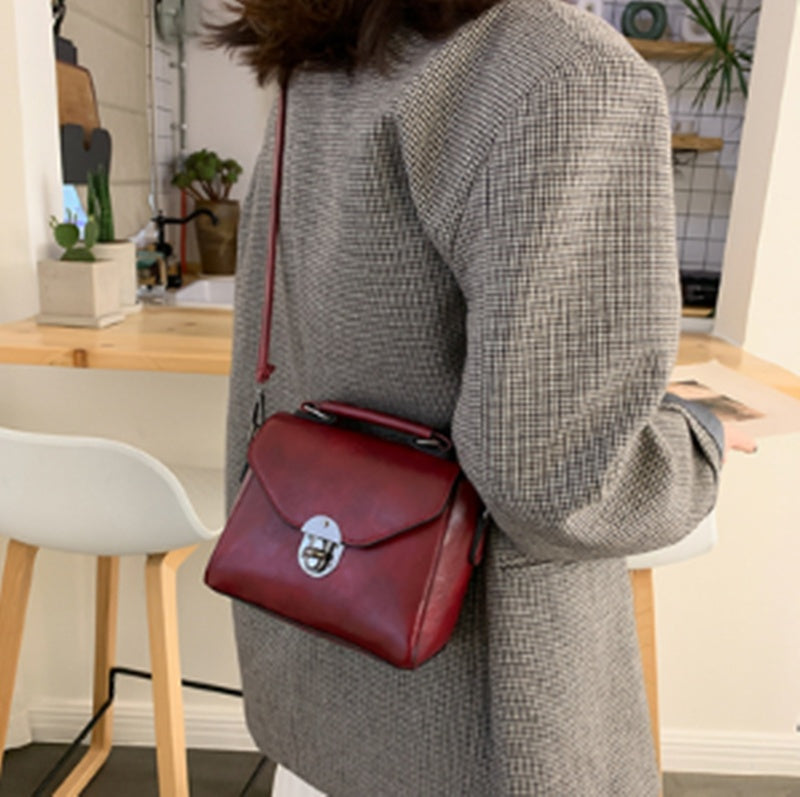 Fashion Diagonal Skuldertaske Enkel All-match Håndtaske