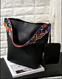 Single Shoulder Large Capacity Ribbon Handbag Women Bag