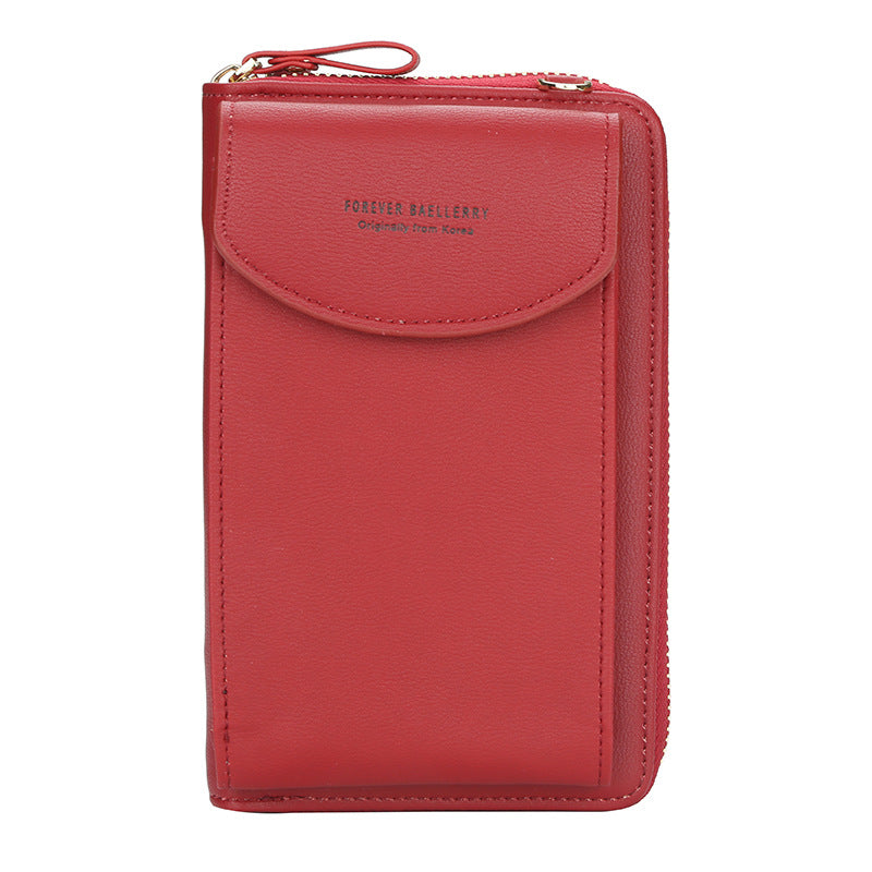 Korean Style Pull Crossbody Bag Chain Vertical Ladies Bag