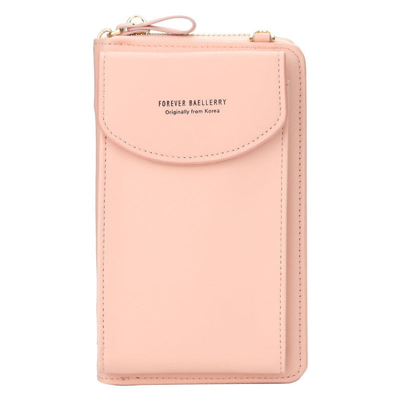 Korean Style Pull Crossbody Bag Chain Vertical Ladies Bag