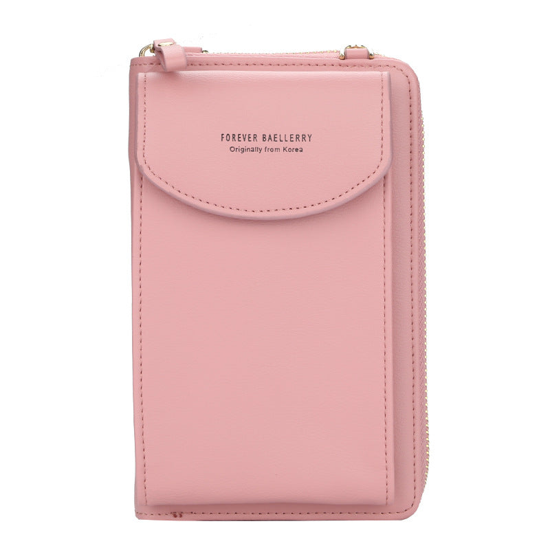 Korean Style Pull Crossbody Bag Chain Vertical Ladies Bag
