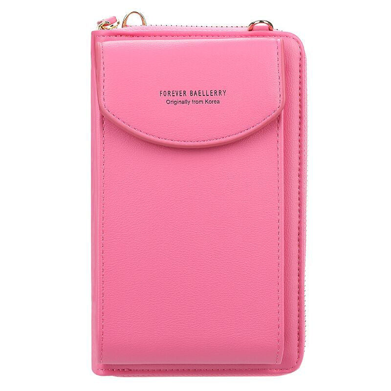 Korean Style Pull Crossbody Bag Chain Vertical Ladies Bag