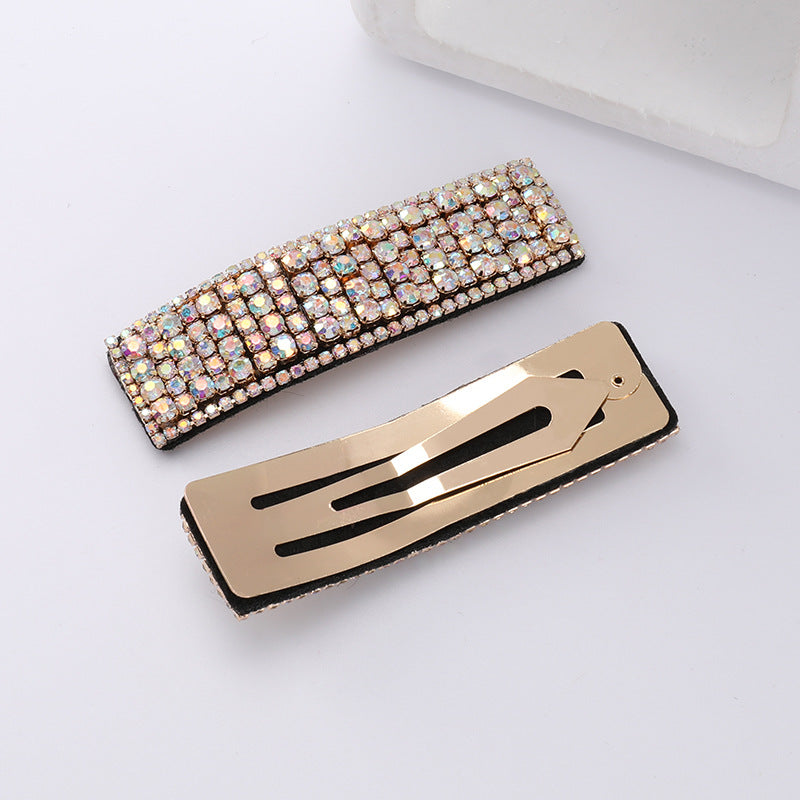 Creative Flannel Rhinestone Full Rhinestone Hairpin Set