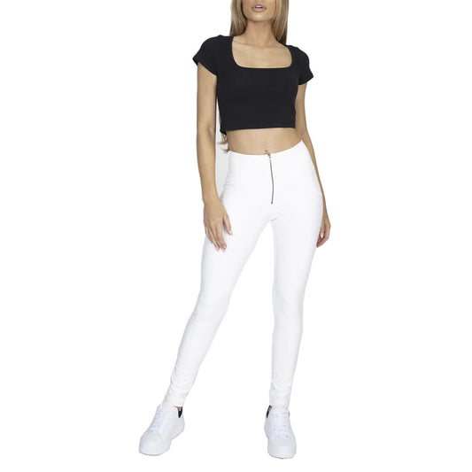 Elastic Buttocks PU Leather Pants Fitness Pants Autumn and Winter
