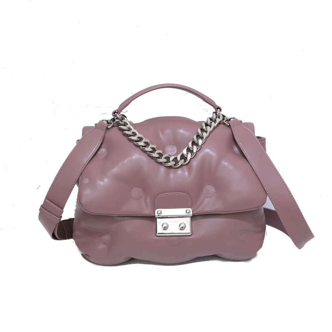 Cotton-Filled Space Bag Pillow Bag Female Clutch Bag Shoulder Messenger Bag