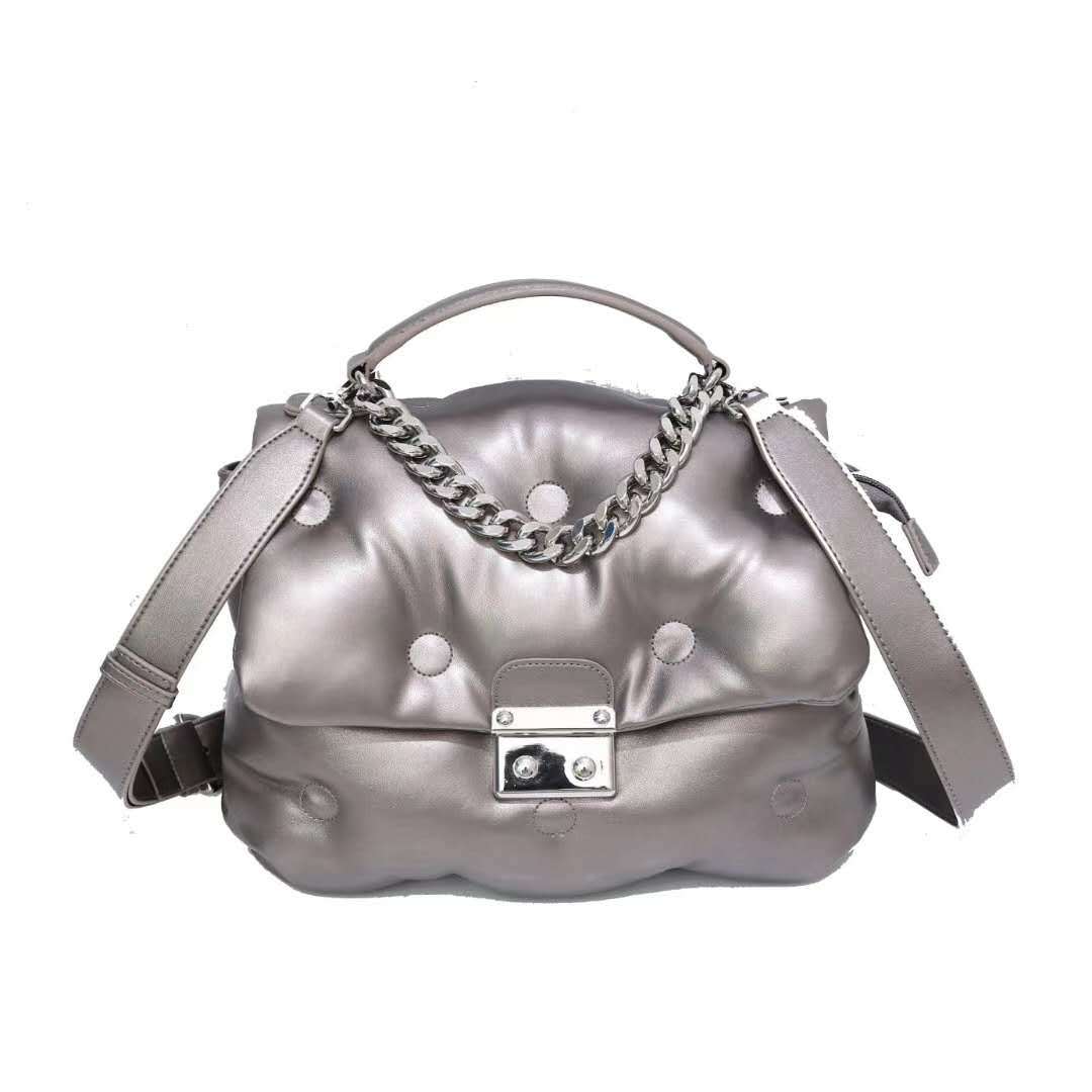 Cotton-Filled Space Bag Pillow Bag Female Clutch Bag Shoulder Messenger Bag