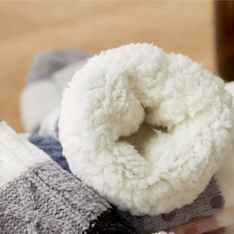 Warm Thick Non-Slip Coral Fleece Socks