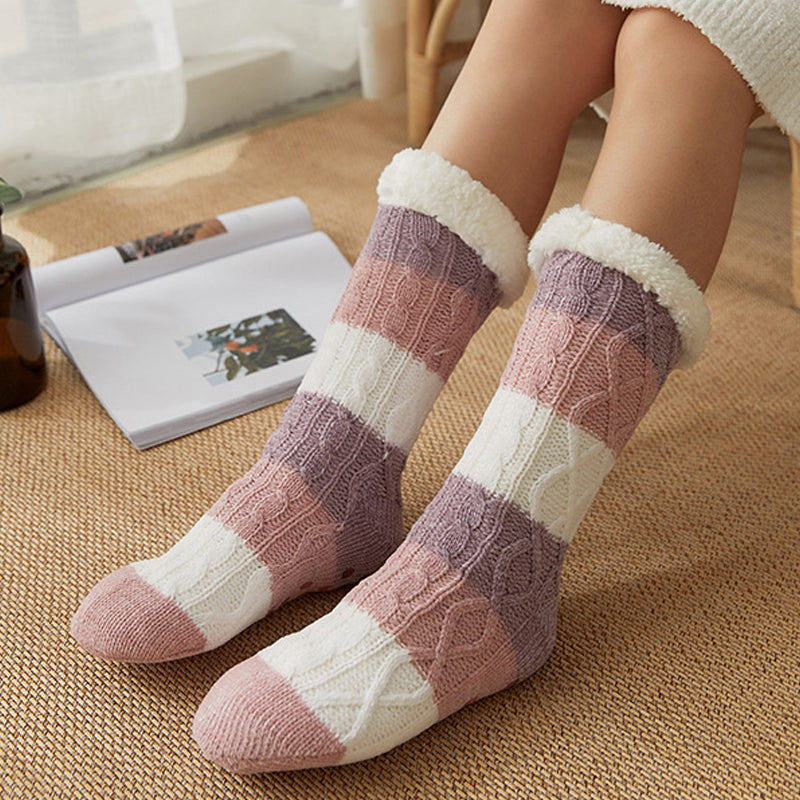 Warm Thick Non-Slip Coral Fleece Socks