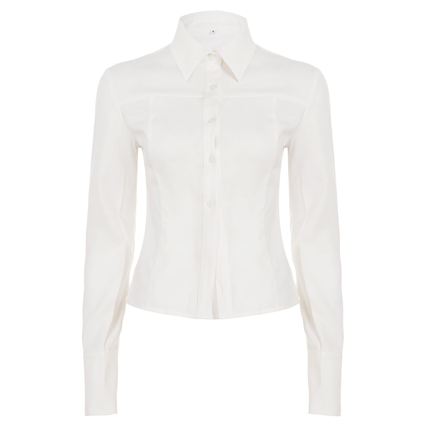 Commuter Professional Waist-controlled Lace-up Shirt Hot Girl Street