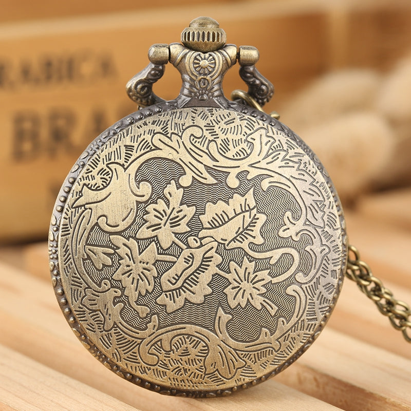 Vintage Grandpa Green Ancient Pocket Watch