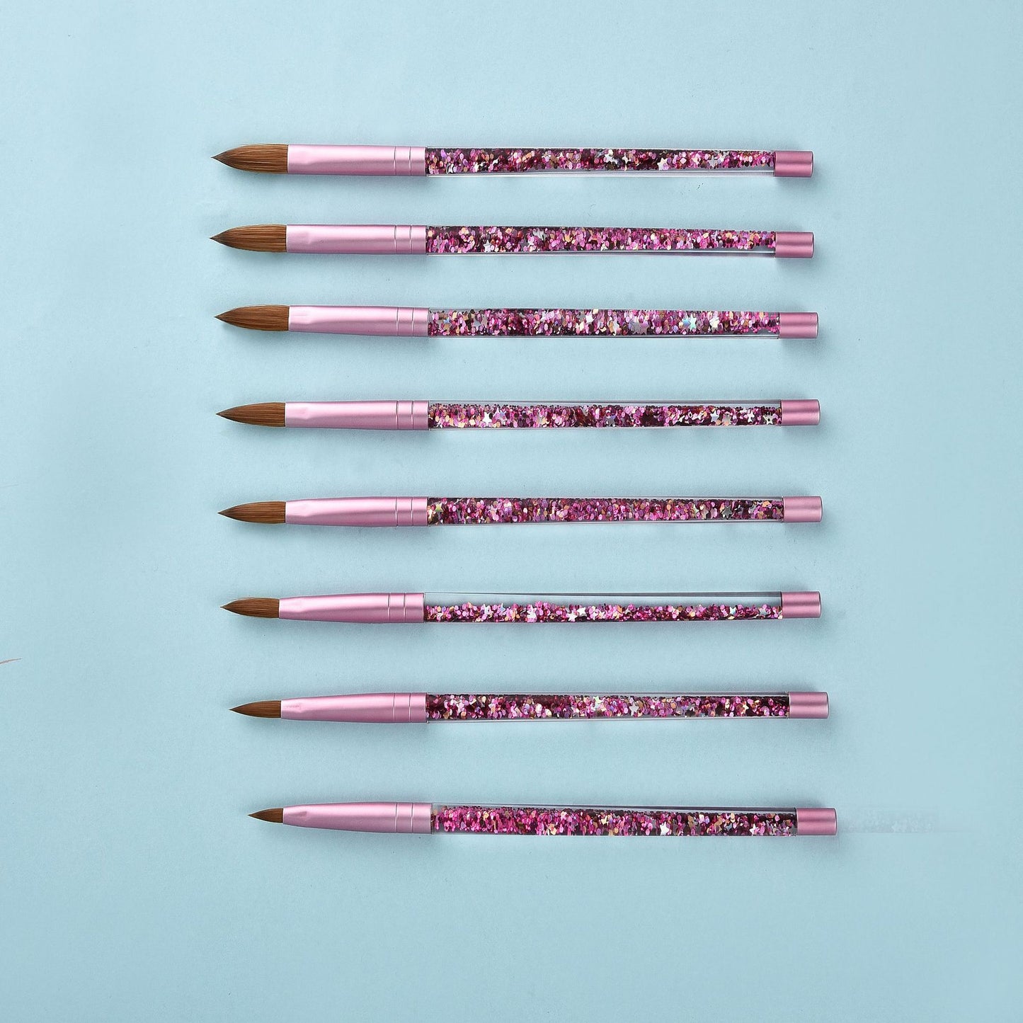 Fine Oiling Pink Mink Hair Nail Pen Nail Pen