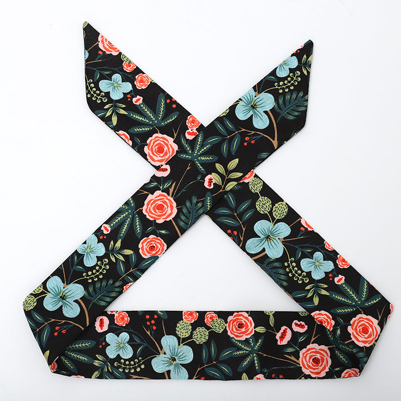 Handmade pine cone floral headband