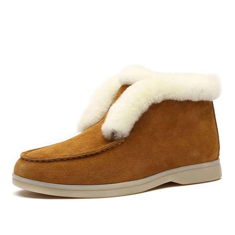 Round Toe Fashion Short Boots Women Foreign Trade New Warm Martin Boots