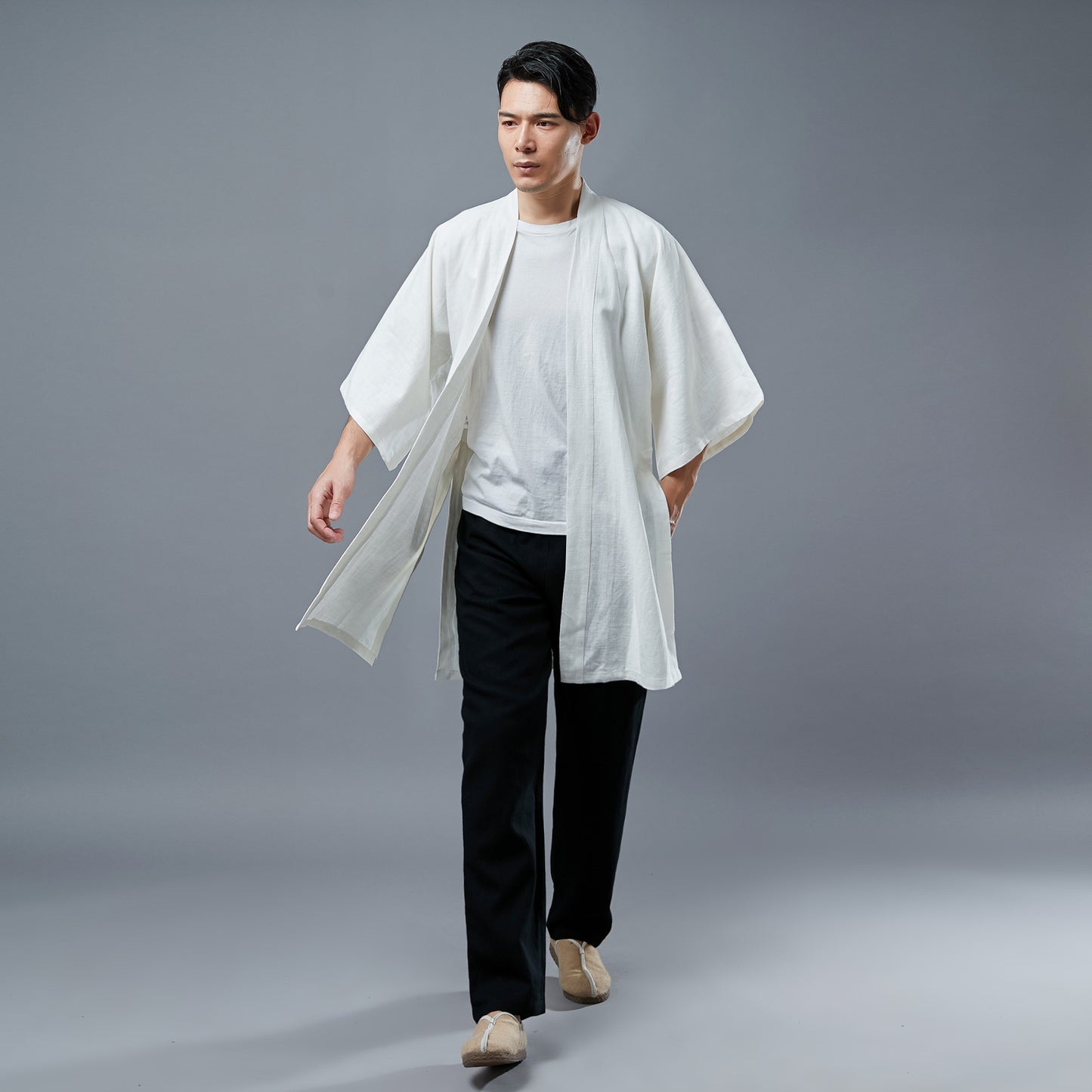 Middle-Sleeved Han Jacket for Men In Thin Style