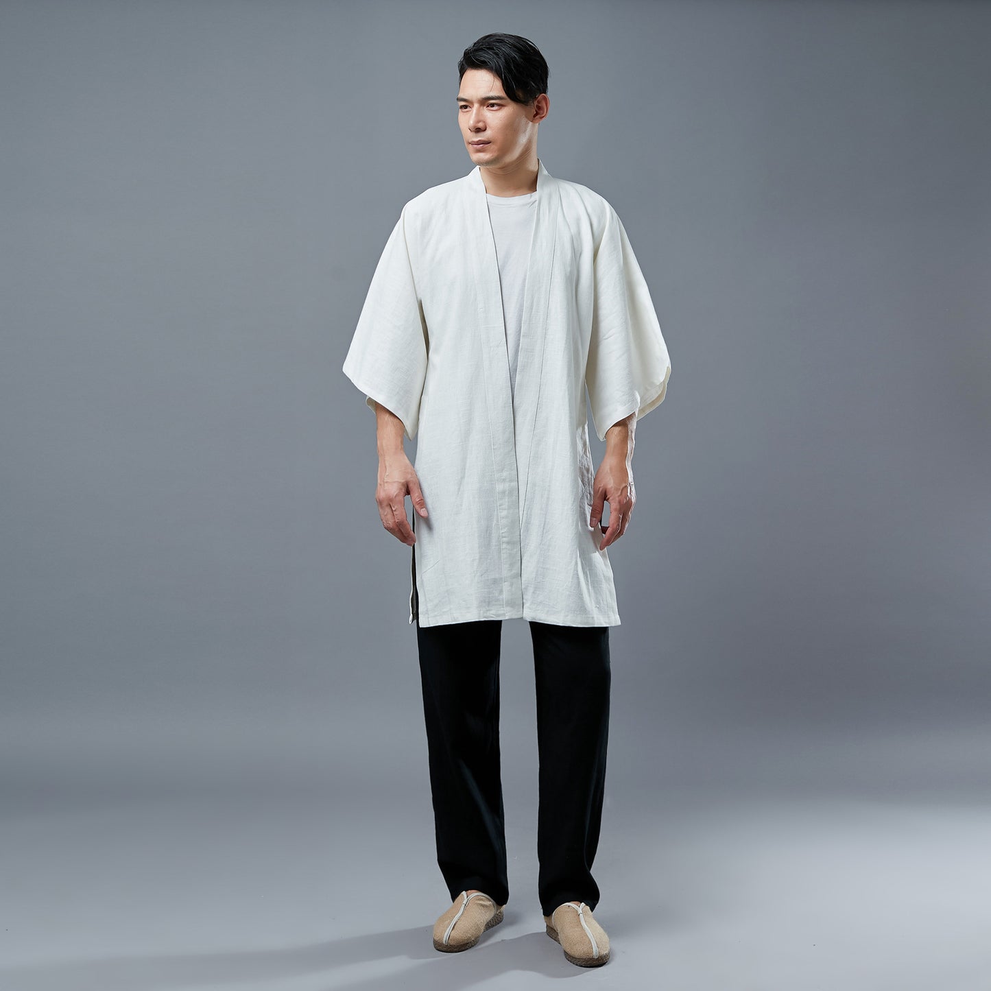 Middle-Sleeved Han Jacket for Men In Thin Style