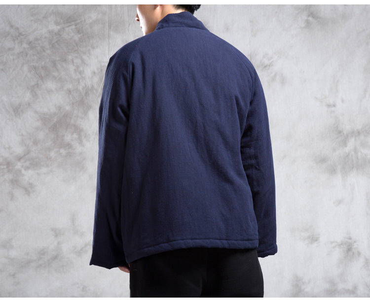 Men's Chinese Style Cotton-Padded Clothes