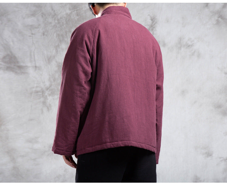 Men's Chinese Style Cotton-Padded Clothes