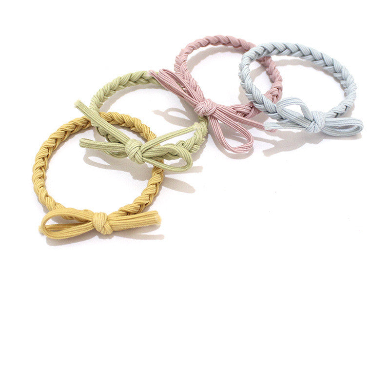 Korean Ins Braid Knotted Simple Hair Rope