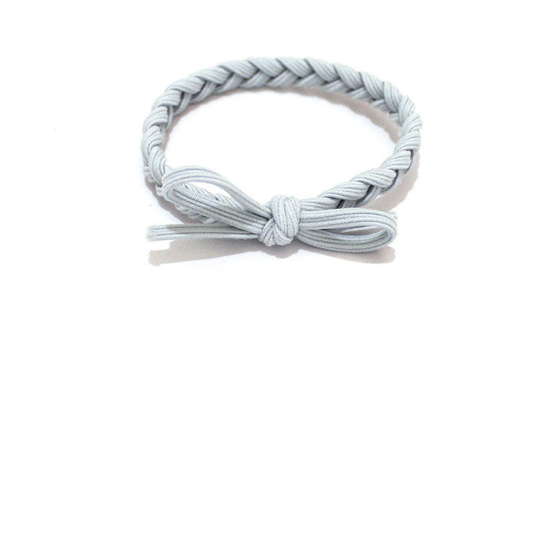 Korean Ins Braid Knotted Simple Hair Rope