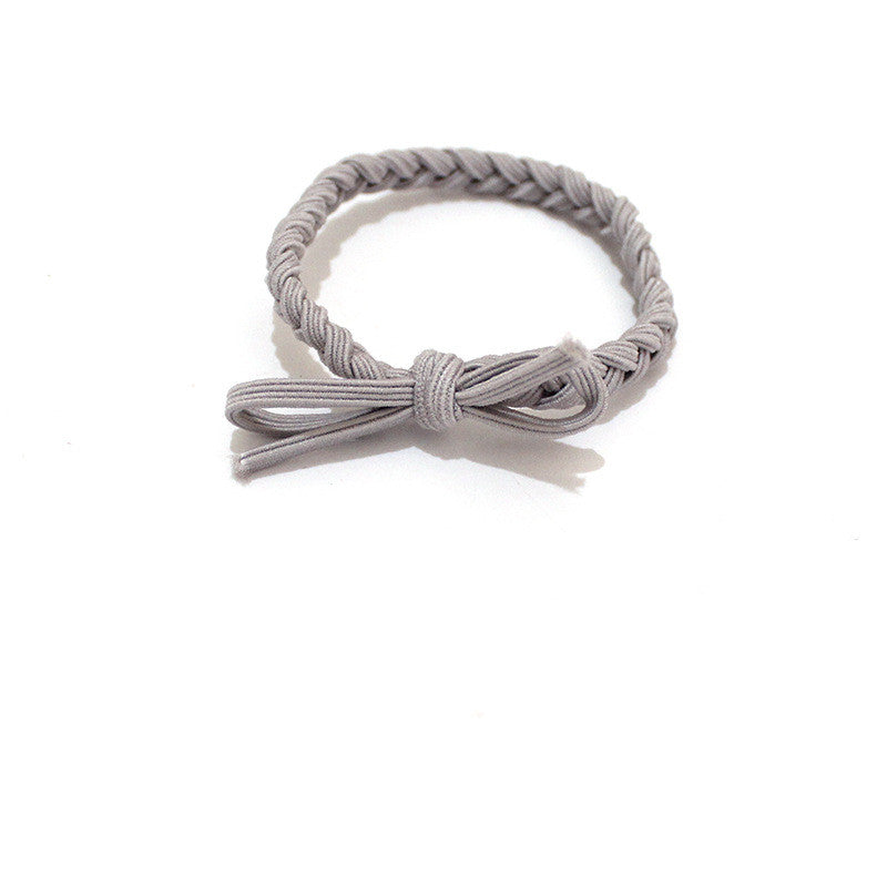 Korean Ins Braid Knotted Simple Hair Rope